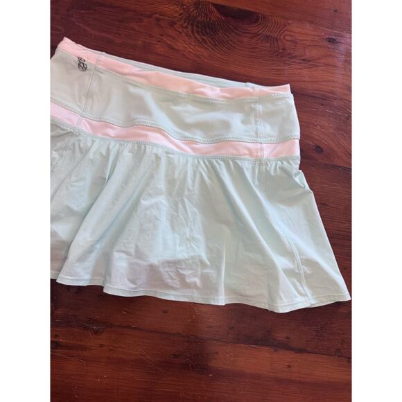Lululemon Hot Hitter Tennis Skirt Aquamarine size 6 - Picture 12 of 13